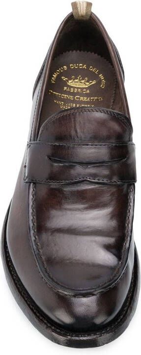 Officine Creative classic derby shoes Brown