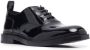 Officine Creative Concrete patent-leather derby shoes Black - Thumbnail 2