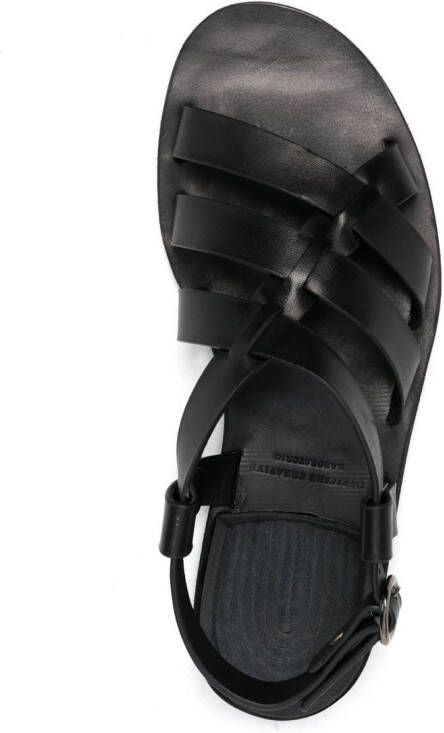Officine Creative Contraire 100 leather sandals Black
