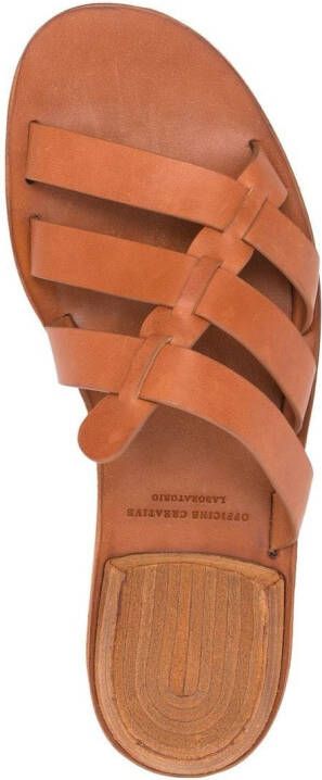 Officine Creative Contraire 101 sandals Brown