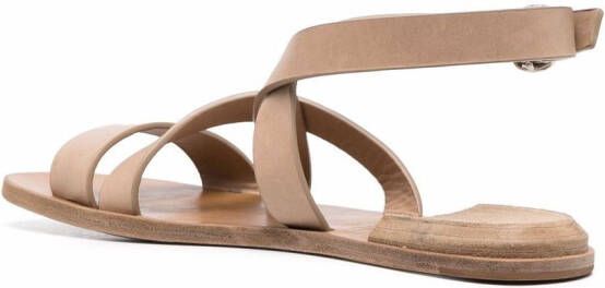 Officine Creative Contraire 104 leather sandals Neutrals
