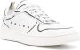 Officine Creative contrasting-border leather sneakers White - Thumbnail 2