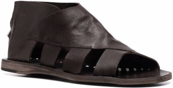 Officine Creative cutout-detail sandals Brown