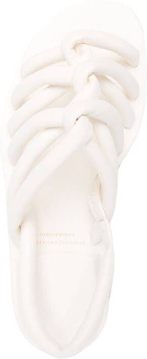 Officine Creative Cybille 11 leather sandals White