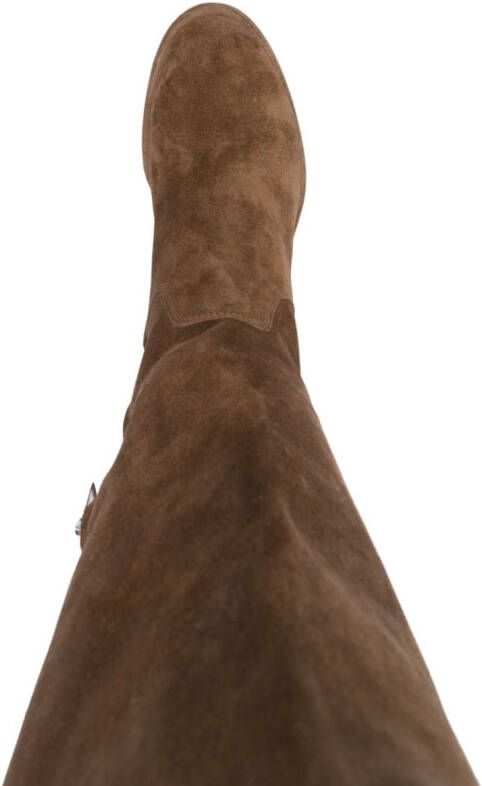 Officine Creative Denner 116 suede 55mm boots Brown
