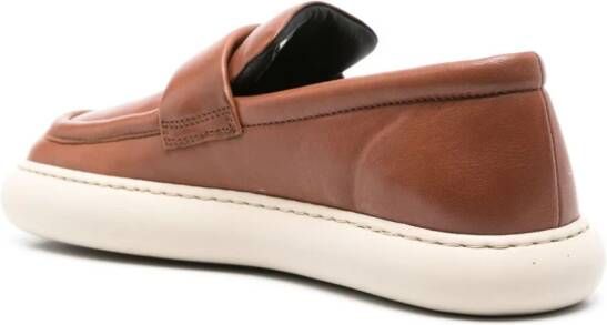 Officine Creative Dinghy 102 leather loafers Brown