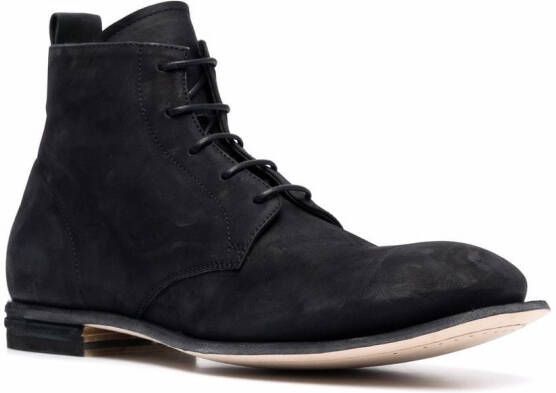 Officine Creative Durga 002 lace-up boots Black