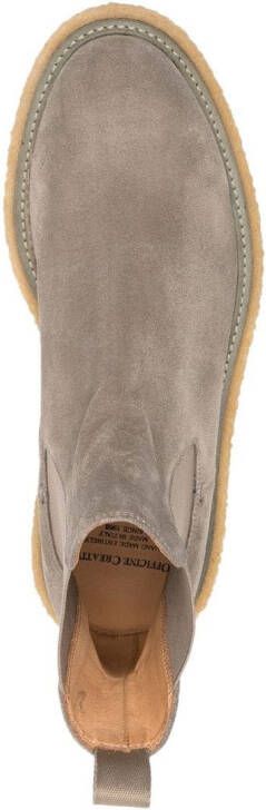 Officine Creative elasticated-panel suede boots Grey
