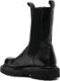 Officine Creative elasticated-panels leather boots Black - Thumbnail 3
