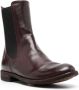 Officine Creative elasticated-panels leather boots Brown - Thumbnail 2