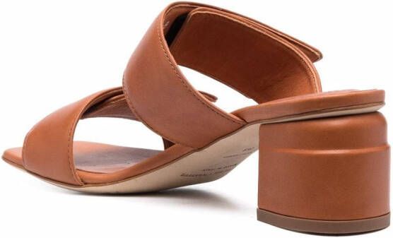 Officine Creative Elsie leather mules Brown