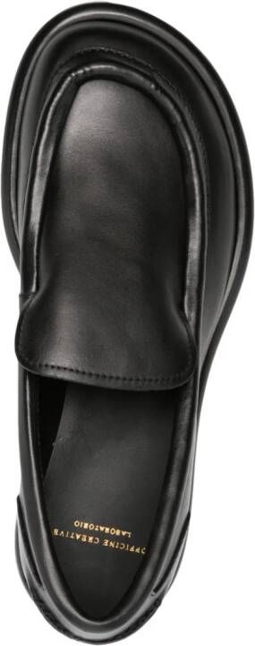 Officine Creative Era 009 leather loafers Black