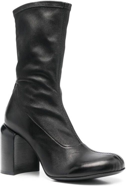 Officine Creative Esther leather boots Black