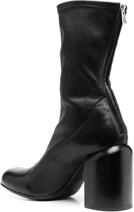 Officine Creative Esther leather boots Black