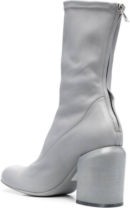 Officine Creative Esther leather boots Grey