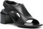 Officine Creative Ethel 70mm open-toe leather sandals Black - Thumbnail 2