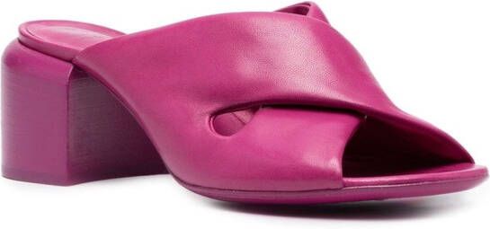Officine Creative Ethel crossover mules Pink