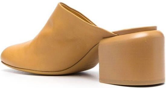 Officine Creative Ethel leather mules Yellow