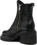 Officine Creative Fiore 002 70mm ankle boots Black - Thumbnail 3
