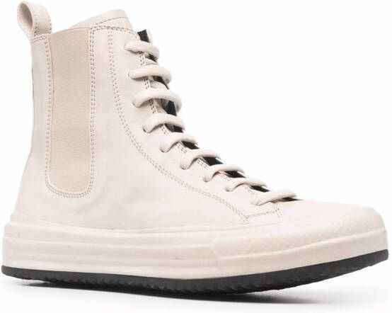Officine Creative Frida high-top leather sneakers Neutrals