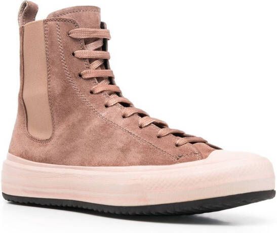 Officine Creative Frida suede sneakers Pink