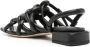 Officine Creative Gillian leather sandals Black - Thumbnail 3