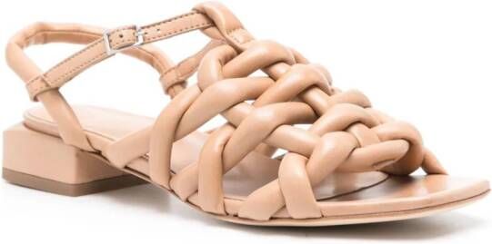 Officine Creative Gillian leather sandals Neutrals