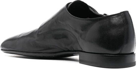 Officine Creative Harvey leather Monk shoes Black