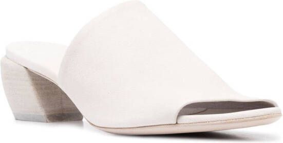 Officine Creative Helyette 016 leather mules White