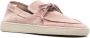 Officine Creative Herbie bow-detail suede loafers Pink - Thumbnail 2