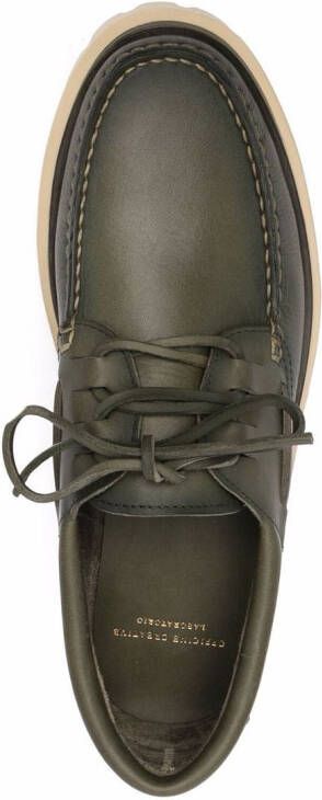 Officine Creative Heritage lace-up shoes Green