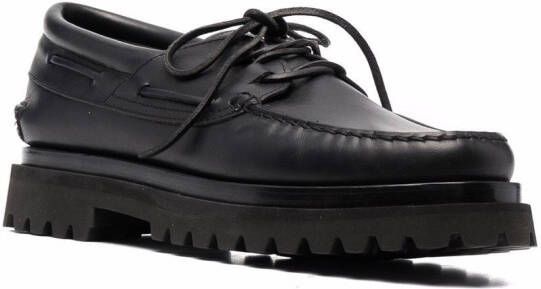 Officine Creative heritage leather shoes Black
