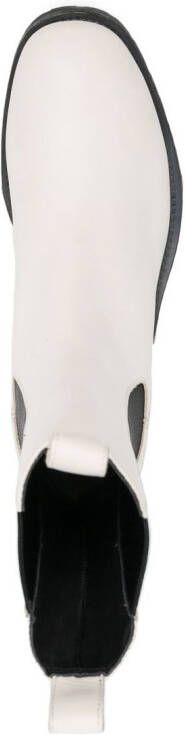 Officine Creative Hessay leather boots White