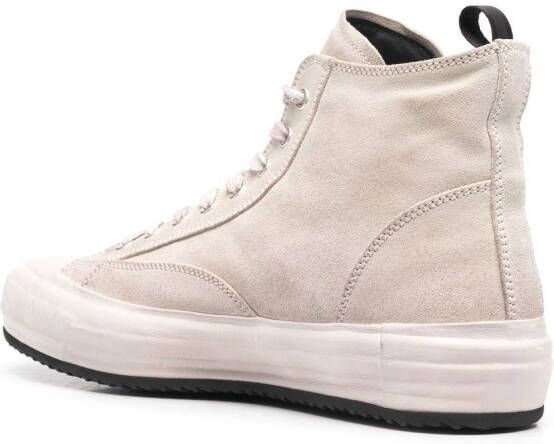 Officine Creative high-top leather sneakers Neutrals