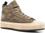 Officine Creative high-top suede sneakers Green - Thumbnail 2