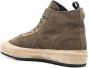 Officine Creative high-top suede sneakers Green - Thumbnail 3