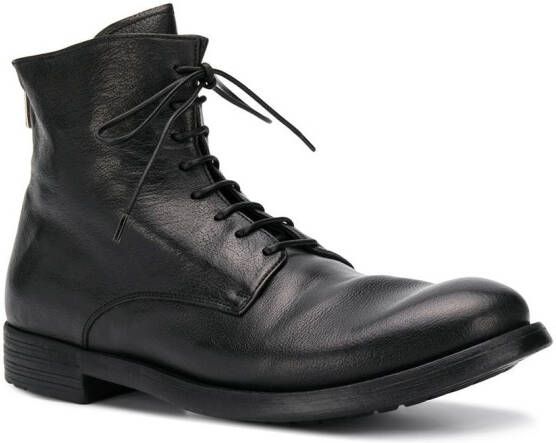 Officine Creative Hive lace-up boots Black