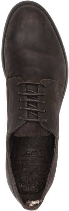 Officine Creative Hive leather derby shoes Brown