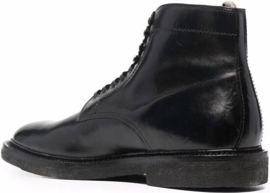 Officine Creative Hopkinss leather boots Black