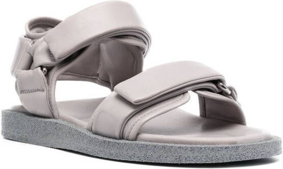Officine Creative Inner 102 leather sandals Grey