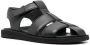 Officine Creative Inner caged leather sandals Black - Thumbnail 2