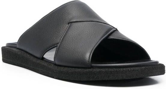 Officine Creative Inner crossover sandals Black