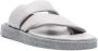 Officine Creative Inner double-strap leather sandals Grey - Thumbnail 2