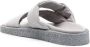 Officine Creative Inner double-strap leather sandals Grey - Thumbnail 3