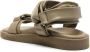 Officine Creative Inner touch-strap leather sandals Green - Thumbnail 3