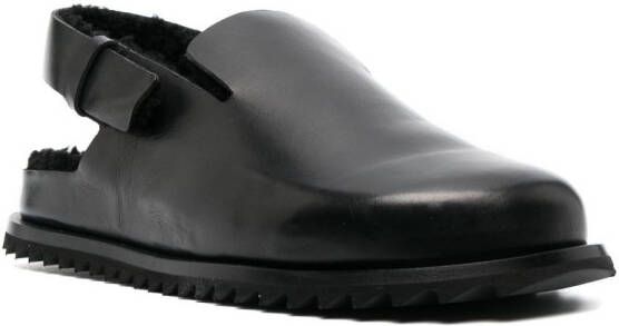 Officine Creative Introspectus 004 leather sandals Black