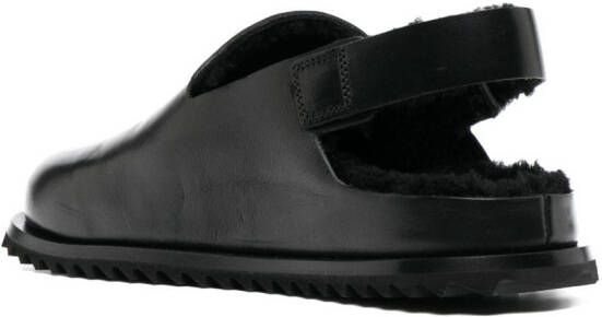 Officine Creative Introspectus 004 leather sandals Black