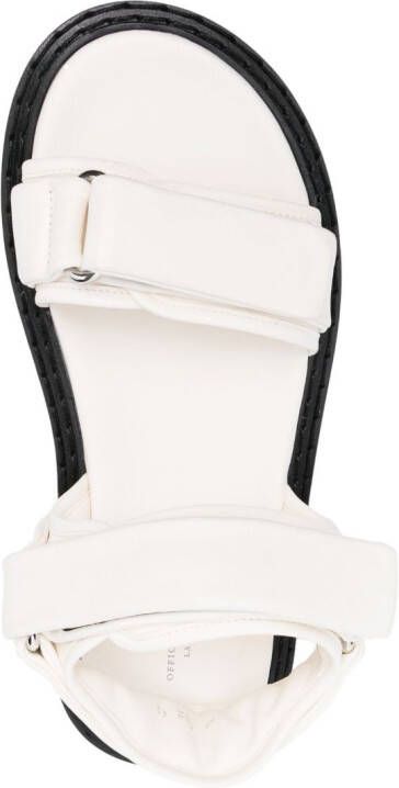 Officine Creative Ios 002 leather sandals White