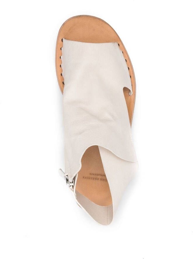 Officine Creative Itaca 033 flat sandals Neutrals