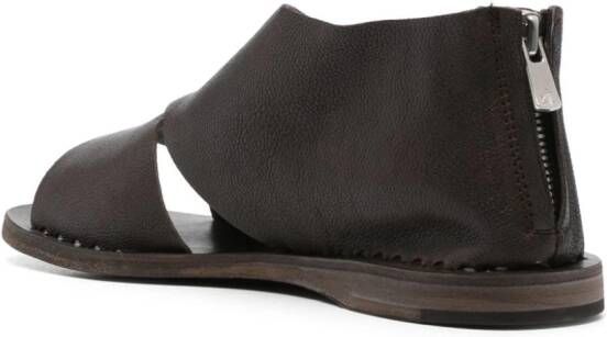 Officine Creative Itaca 046 leather sandals Brown
